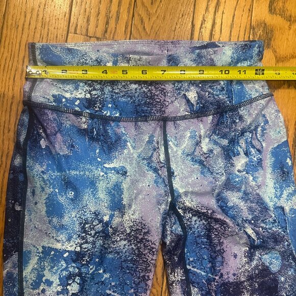 Sweaty Betty Blue Space Print All Day Full Length Workout Soft Leggings - XS - Picture 3 of 3